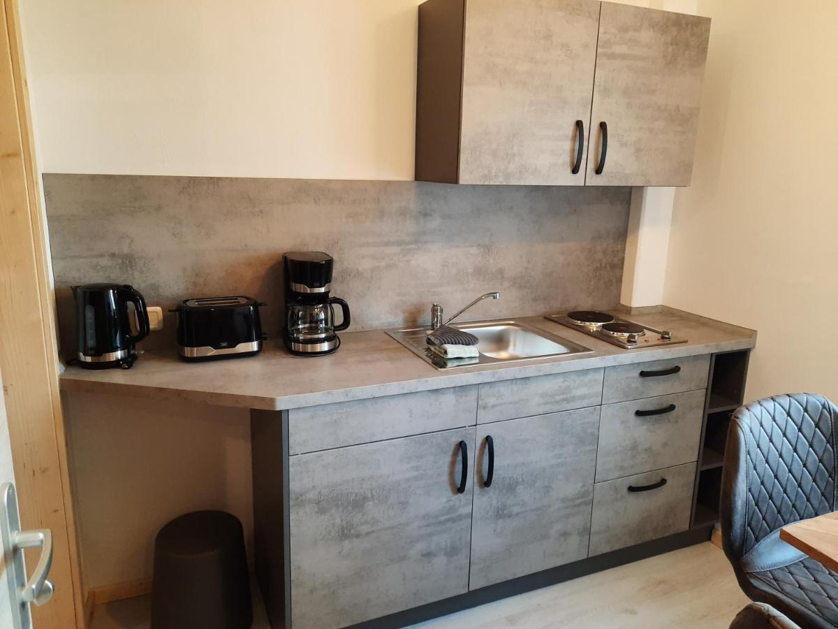 Apartments Und Bistro Zum Glasmacher Gehlberg Dış mekan fotoğraf